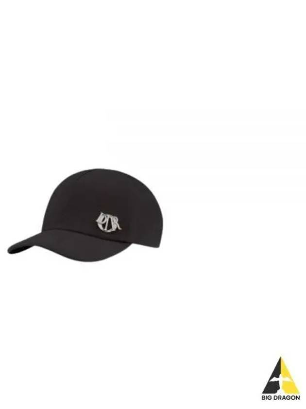 Logo Cotton Ball Cap Black - DIOR - BALAAN 2