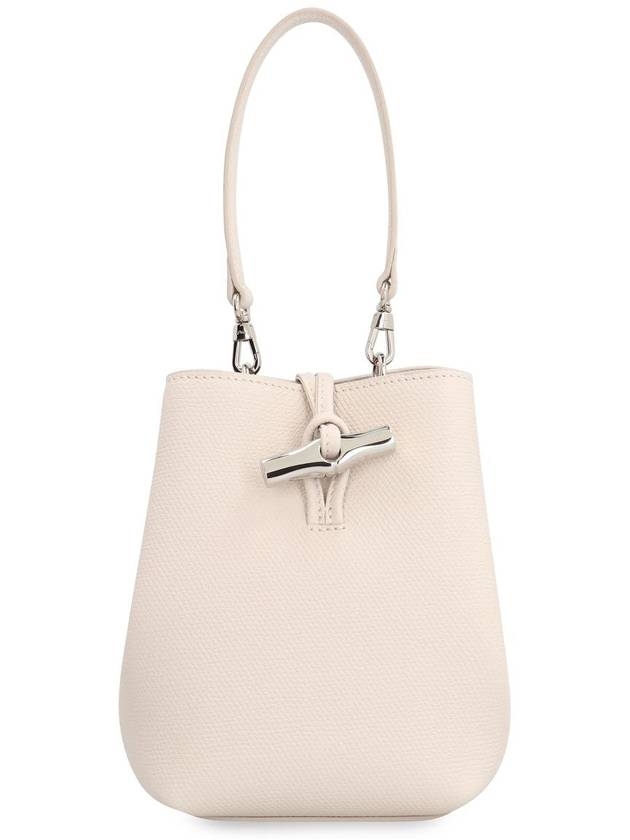 Le Roseau XS Leather Bucket Bag Paper - LONGCHAMP - BALAAN 3