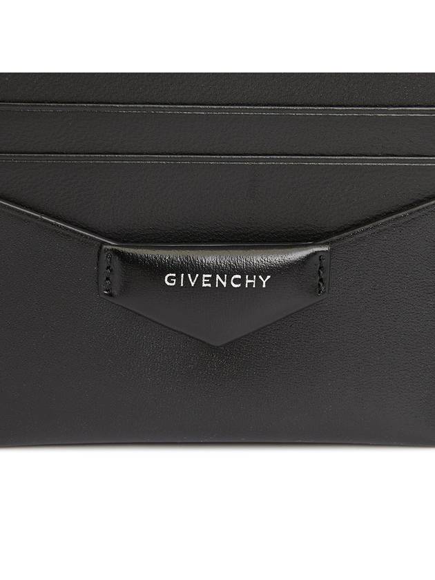 Box Antigona Leather Card Wallet Black - GIVENCHY - BALAAN 6