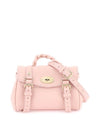 Alexa Heavy Grain Mini Tote Bag Powder Rose - MULBERRY - BALAAN 1