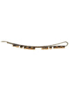 Enamel Metal Hair Clip Gold Pink - MIU MIU - BALAAN 8