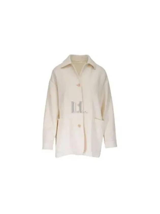 Eligio Single Coat White - MAX MARA - BALAAN 2