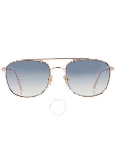 Tom Ford Jake Smoke Gradient Navigator Men's Sunglasses FT0827 28B 56 - TOM FORD - BALAAN 1