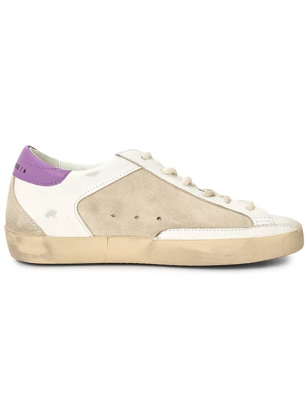 Purple Tab Superstar Low Top Sneakers White - GOLDEN GOOSE - BALAAN 5