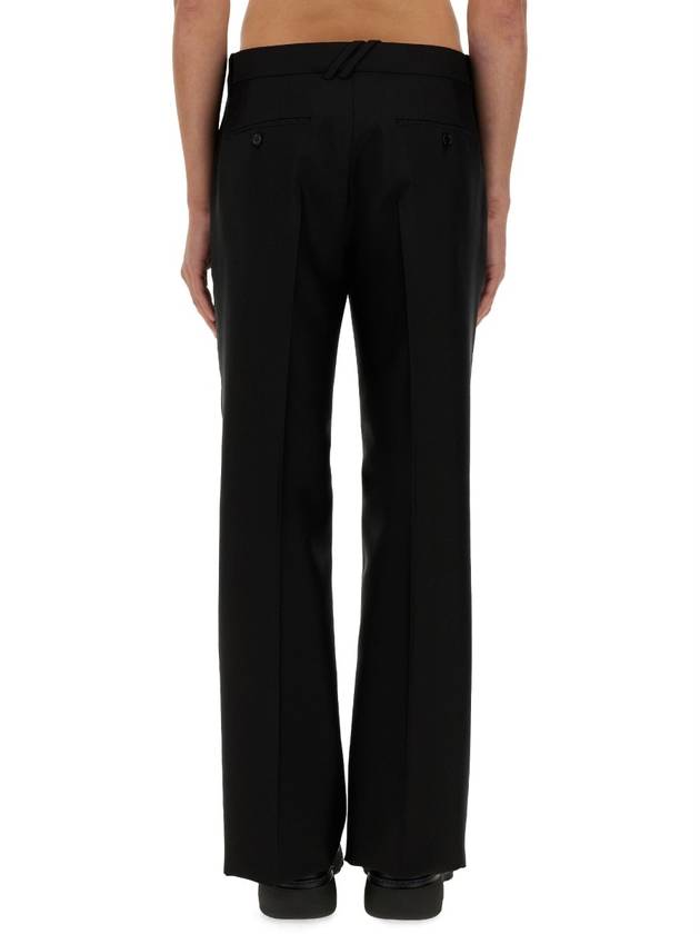 wool blend tailored pants - BURBERRY - BALAAN 4