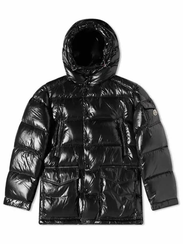 1C00006 5963V 999 CHIABLESE Glossy Black Men’s Padding - MONCLER - BALAAN 1