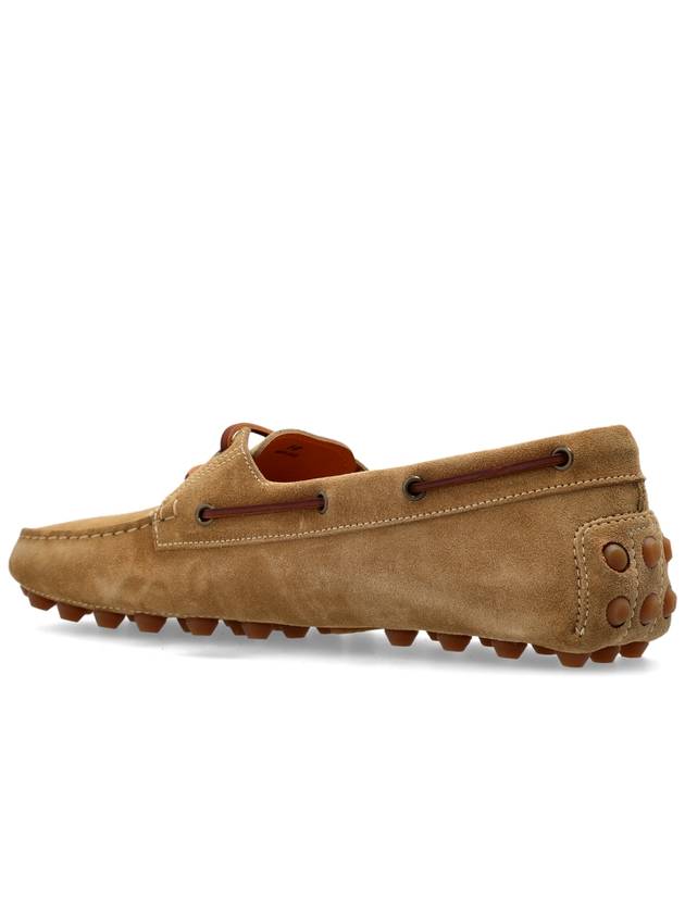 Tod’s Suede Moccasins, Men's, Beige - TOD'S - BALAAN 5