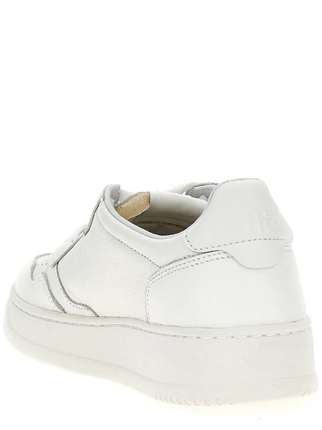 Medalist Logo Patch Low Top Sneakers White - AUTRY - BALAAN 4