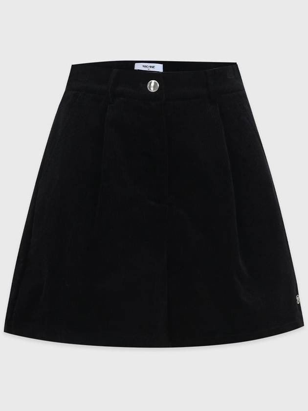 Posh corduroy one tuck short pants - MICANE - BALAAN 5