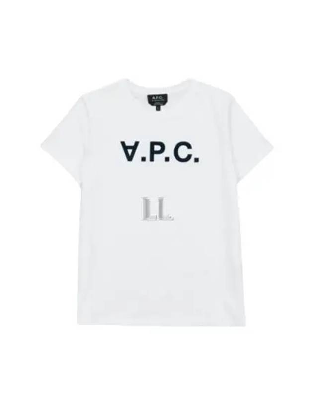 VPC Logo Short Sleeve T-Shirt White - A.P.C. - BALAAN 2