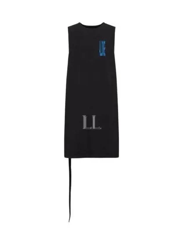 Cotton Long Tank Sleeveless Black - MAISON MARGIELA - BALAAN 2