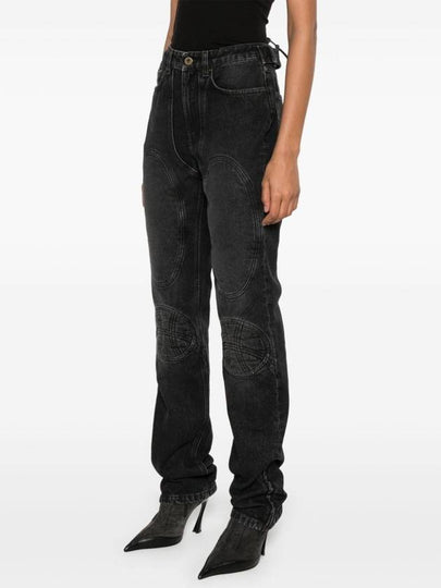 JEAN PAUL GAULTIER Jeans Black - JEAN PAUL GAULTIER - BALAAN 2