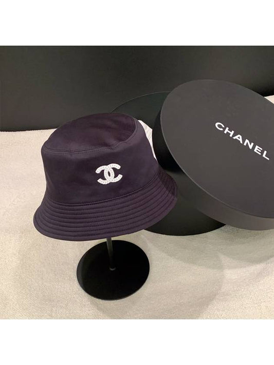 Hat Reversible Double sided Coco Pattern Bucket - CHANEL - BALAAN 2