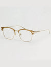 Square Metal Eyeglasses Gold - GUCCI - BALAAN 6