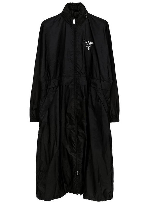 Re-Nylon Raincoat Black - PRADA - BALAAN 2