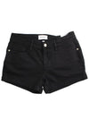 Black denim short pants 55 66 - FRAME - BALAAN 1