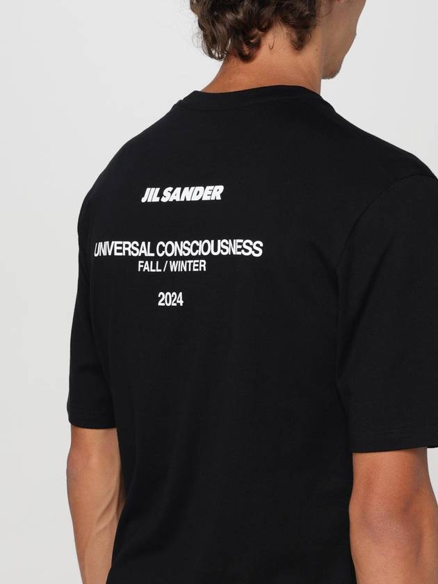 T-shirt basic Jil Sander con logo posteriore - JIL SANDER - BALAAN 4