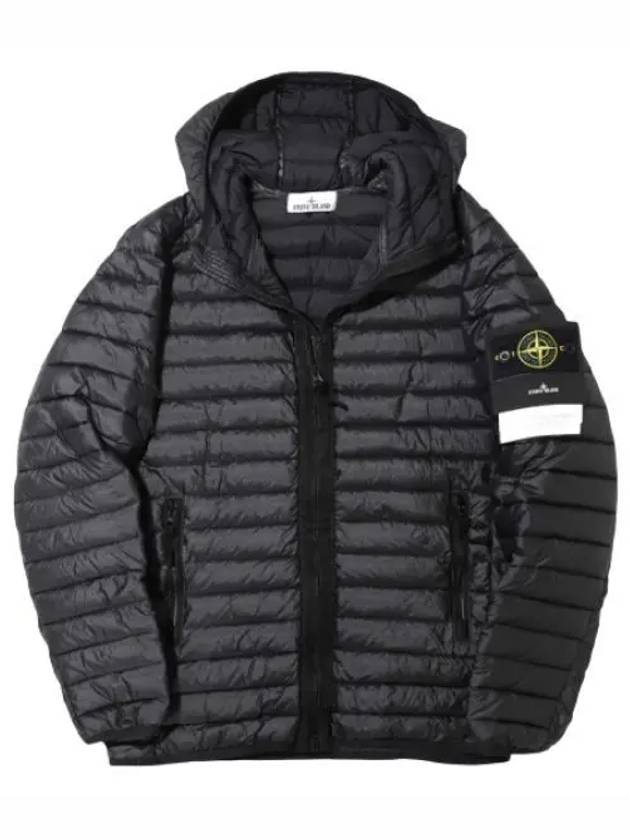 Room Weven Chambers Recycled Nylon Down Lightweight Hooded Jacket Packable Men s Padded Jumper - STONE ISLAND - BALAAN 1