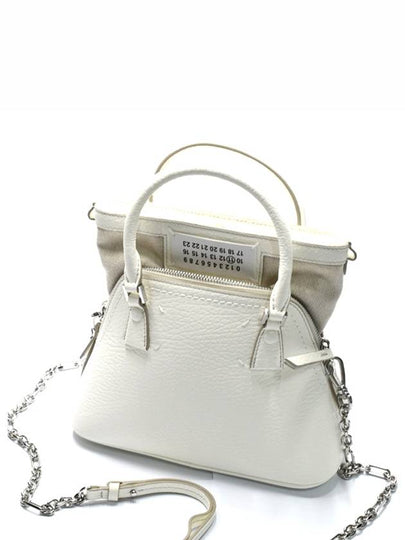 5AC Micro Chain Tote Bag White - MAISON MARGIELA - BALAAN 2