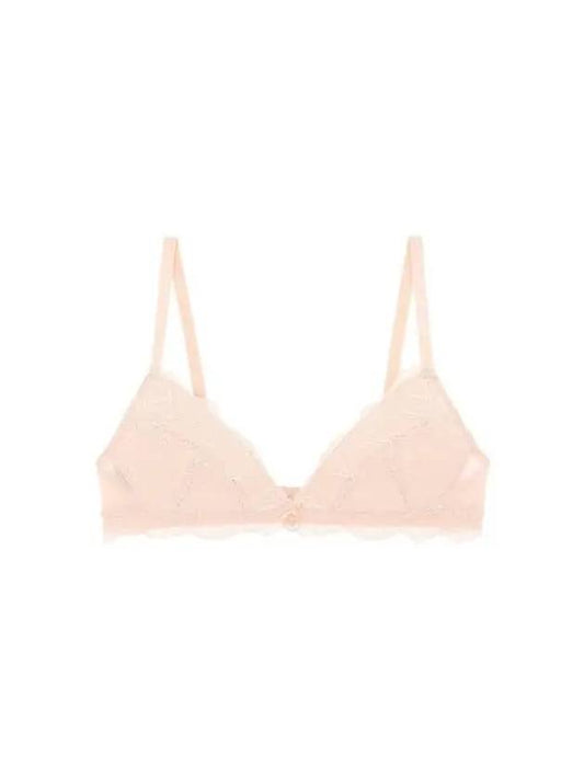 UNDERWEAR Women's Flower Lace Padded Triangle Bra Skin 270303 - EMPORIO ARMANI - BALAAN 1