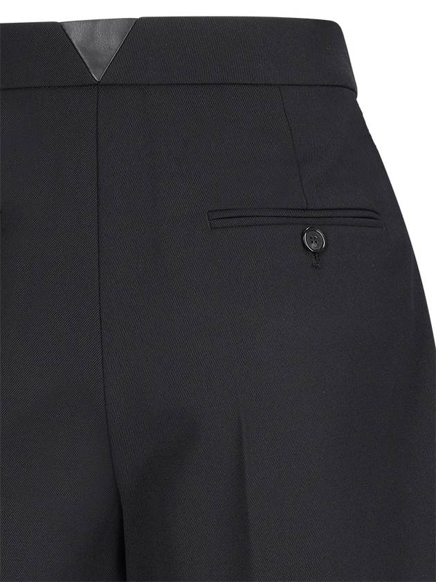 TAILORED WOOL TWILL SHORTS WITH PLEAT - PINKO - BALAAN 3