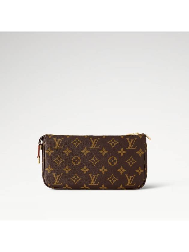 Pochette Accessoires Chain Monogram Shoulder Bag Brown - LOUIS VUITTON - BALAAN 6