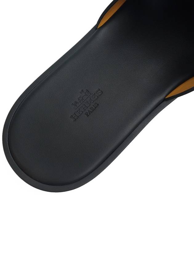 Izmir Sandal Calfskin & Noir - HERMES - BALAAN 9