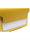 Trunk Saffiano Cross Bag Yellow - MARNI - BALAAN 5