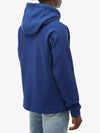 Cotton Jersey Hoodie Blue - GUCCI - BALAAN 4