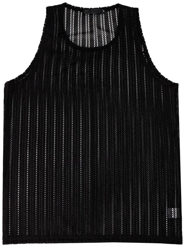 Seawear seethrough craft knit sleeveless black - C WEAR BY THE GENIUS - BALAAN 1