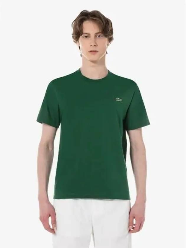 Men s Basic Crew Neck T Shirt TH180E 54G 132 Domestic Product GQ2N24021423234 - LACOSTE - BALAAN 1