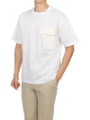 Men's Short Sleeve T-Shirt JG000190U 52016 1000 - HERNO - BALAAN 5