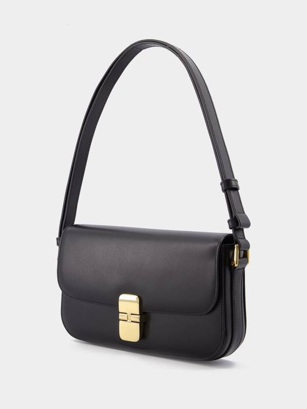 Grace Baguette Shoulder Bag Black - A.P.C. - BALAAN 3