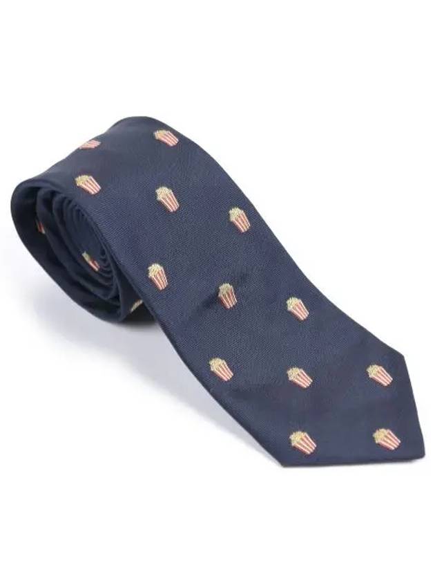 Men's Striped Silk Tie Navy - PAUL SMITH - BALAAN 2