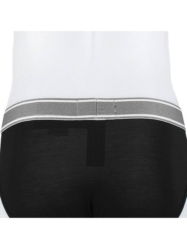 Men's Logo Band Micro Triangle Briefs Black - EMPORIO ARMANI - BALAAN 8