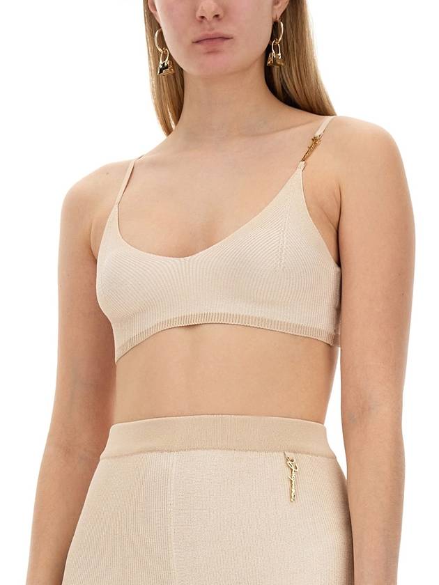 Pralou logo decoration bralette top 231KN5022060 - JACQUEMUS - BALAAN 5