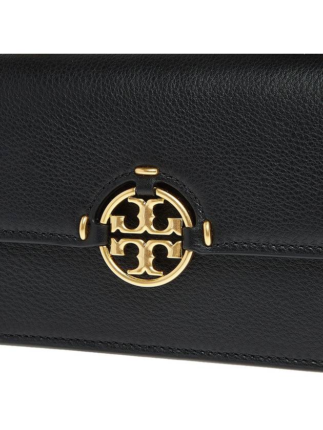 Miller Chain Tote Mini Bag Black - TORY BURCH - BALAAN 7