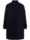 Ghost Piece O-Ventile Primaloft Insulation Trench Coat Navy - STONE ISLAND - BALAAN 2