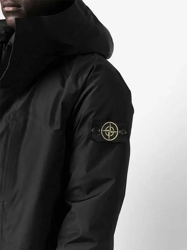 Gore-Tex Recycled Polyester Down Padding Black - STONE ISLAND - BALAAN 4