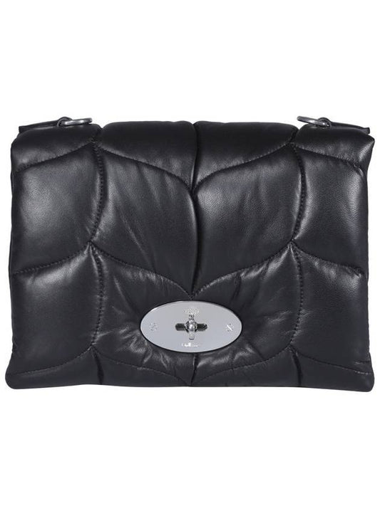 Little Softy Pillow Effect Nappa Leather Cross Bag Black - MULBERRY - BALAAN.