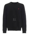 Embroidered Logo Pony Crew Neck Sweatshirt Black - POLO RALPH LAUREN - BALAAN 2