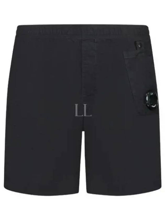 Lens Detail Swim Shorts Black - CP COMPANY - BALAAN 2