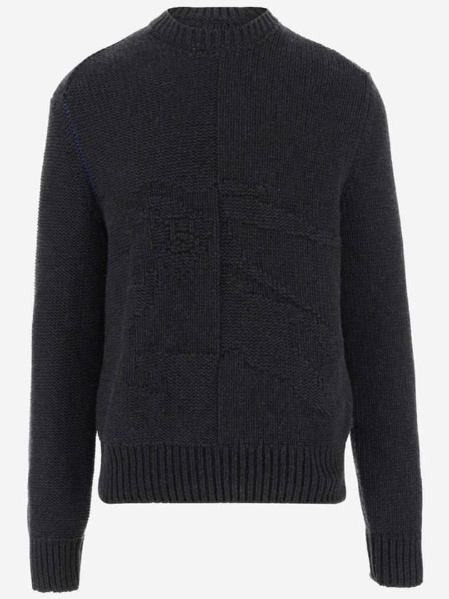 EKD Cashmere Knit Top Grey - BURBERRY - BALAAN 2