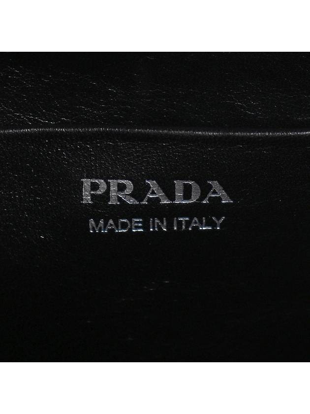 Brushed Supernova Hand Shoulder Bag Dark Grey - PRADA - BALAAN 11