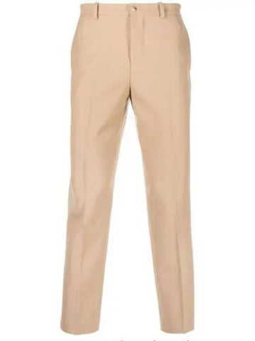 Slacks Pants Beige JM01181WT0020 - MAISON KITSUNE - BALAAN 1