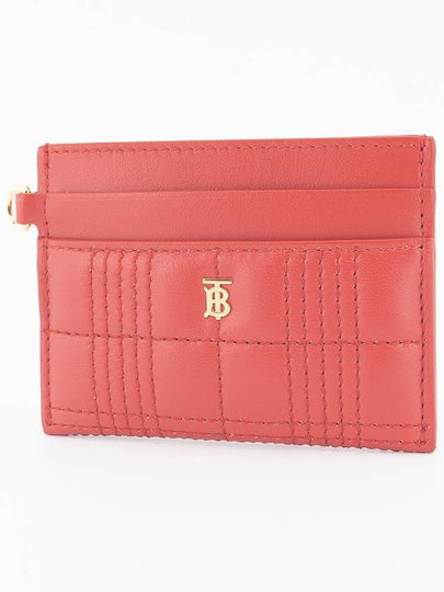 TB Quilted Card Wallet Red - BURBERRY - BALAAN 2