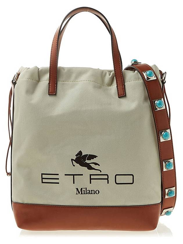 Crown Me Collection Tote Bag Beige - ETRO - BALAAN 2