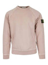 Wappen Patch Round Sweatshirt Pink - STONE ISLAND - BALAAN 2