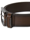 Cole Ant Logo Leather Belt Brown - HUGO BOSS - BALAAN 6