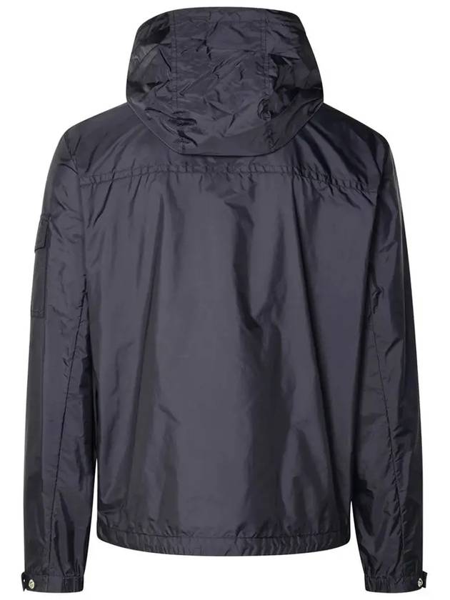 Etiache Rain Hooded Zip Up Blue - MONCLER - BALAAN 4